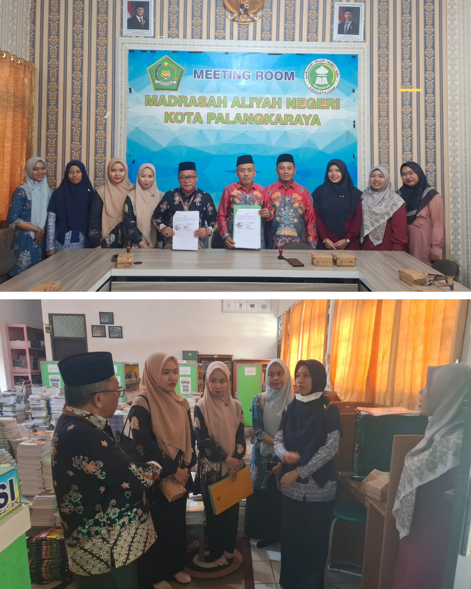 Perpustakaan Ibnu Sahnun Jalin Kerja Sama dengan MIN 2 Kota Palangka Raya