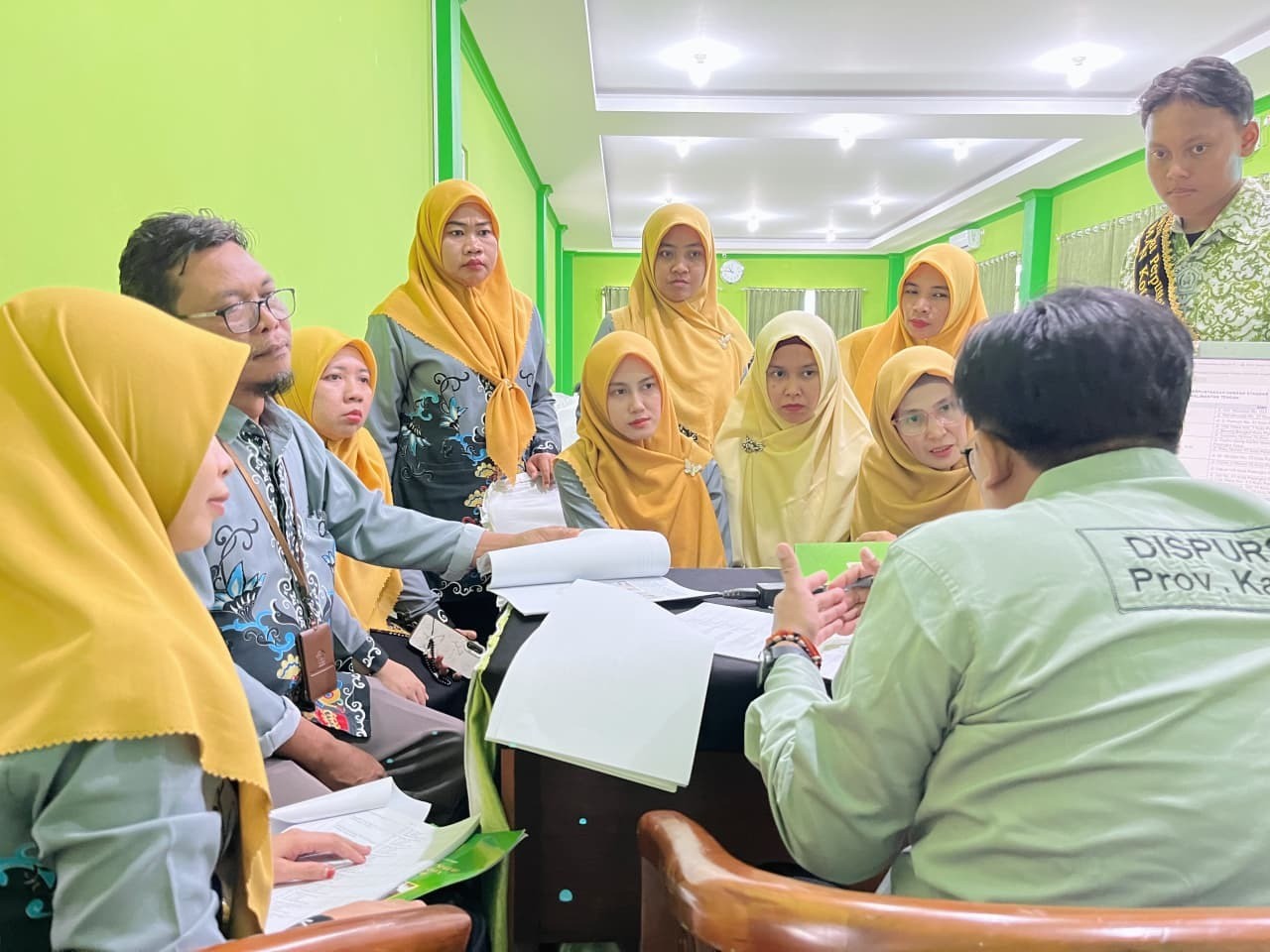 Perpustakaan Ibnu Sahnun MAN Kota Palangka Raya Jalani Akreditasi