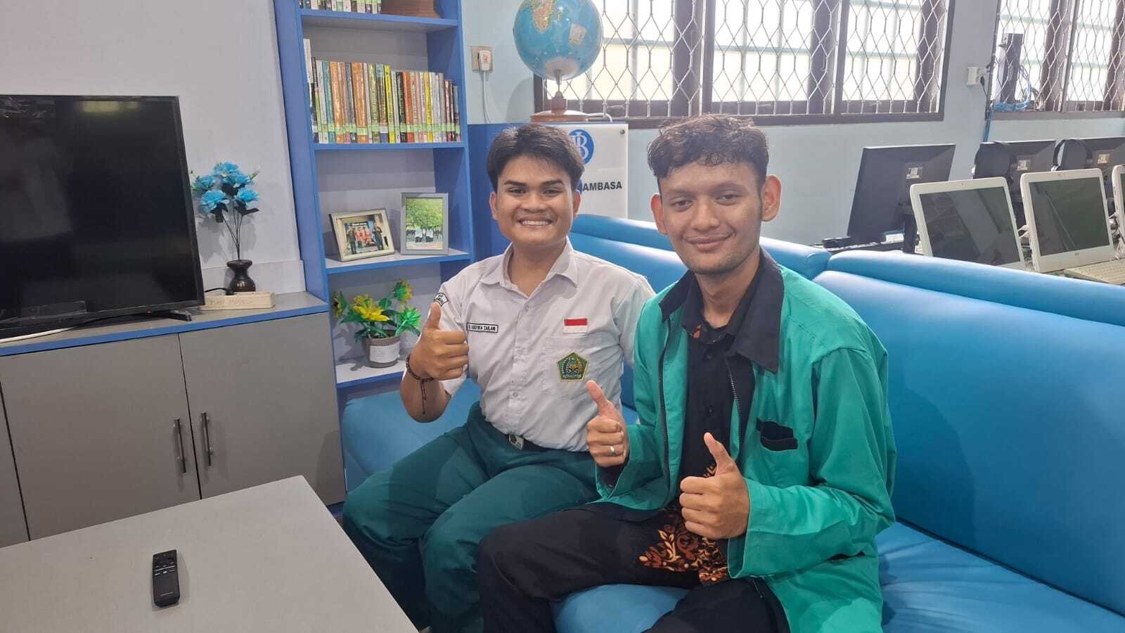 Alumni MAN Kota Palangka Raya Bernostalgia dan Apresiasi Perkembangan Perpustakaan Ibnu Sahnun
