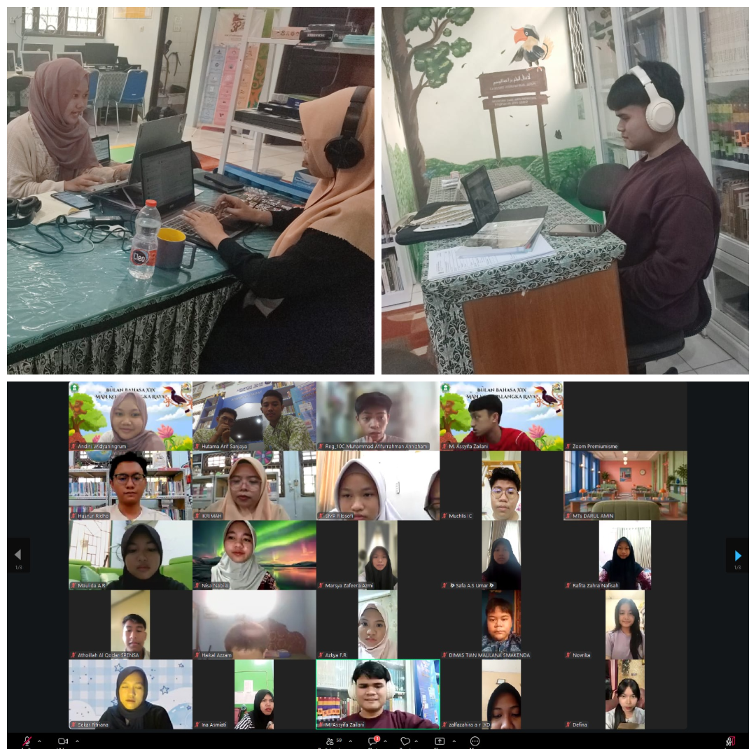 Panitia Bulan Bahasa XIX Laksanakan Technical Meeting Peserta secara Daring
