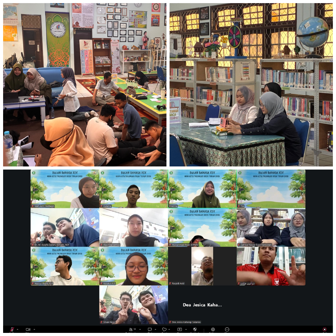 Panitia Bulan Bahasa XIX Gelar Gladi Bersih Pembukaan secara Daring