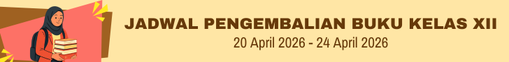 Jadwal Pengembalian Buku Kelas XII